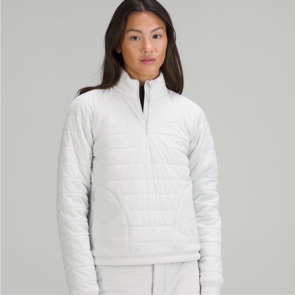 Lululemon Dynamic Movement Half-Zip in Vapor, Like New size 12